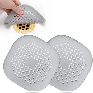 Silicone Hair Drain Catcher (2 Pack)